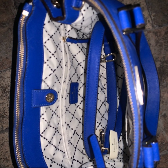 Colbalt blue Kate spade bag - Picture 2 of 3